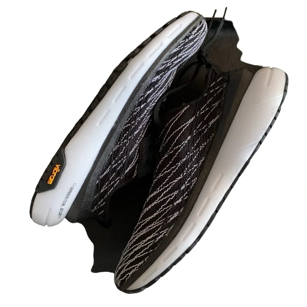 BRANDBLACK Tarantula Low Top Sneakers Black/White Women’s Size 6.5